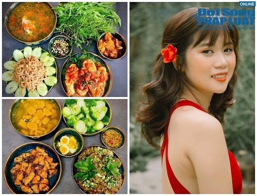 Cô gái Sài thành xinh đẹp nấu những món ăn quen thuộc nhưng có 