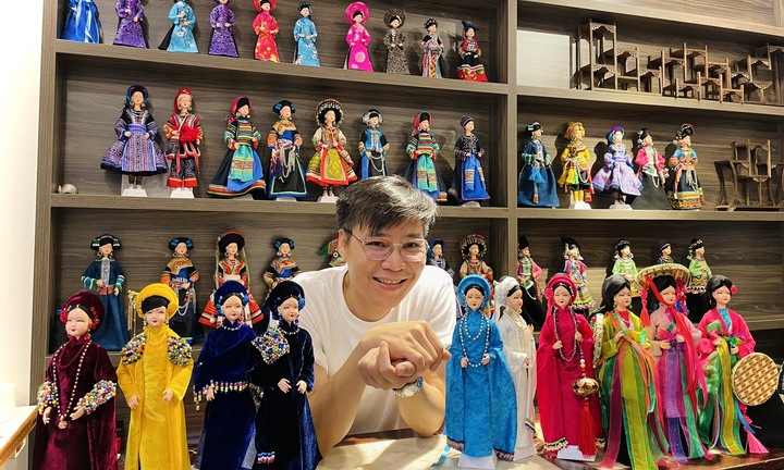 [E] Người “thổi hồn” vào búp bê mang trang phục 54 dân tộc Việt Nam - 6