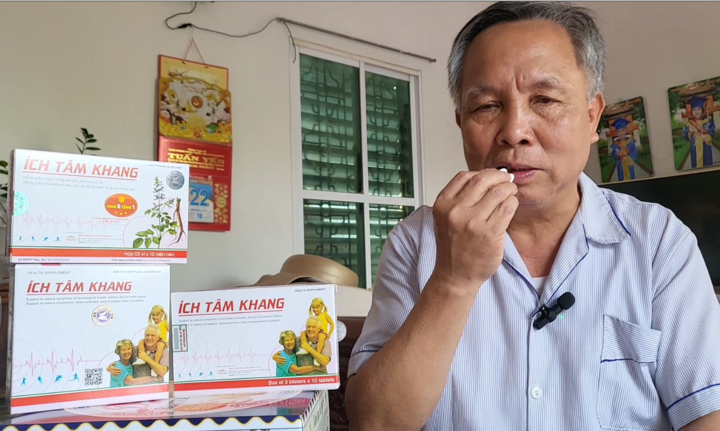 Phục hồi sau nhồi máu cơ tim, thoát khỏi đau ngực, khó thở hiệu quả nhờ Ích Tâm Khang