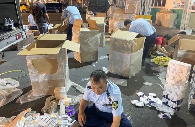 Phát hiện lô tân dược không giấy tờ trị giá nhiều tỷ đồng