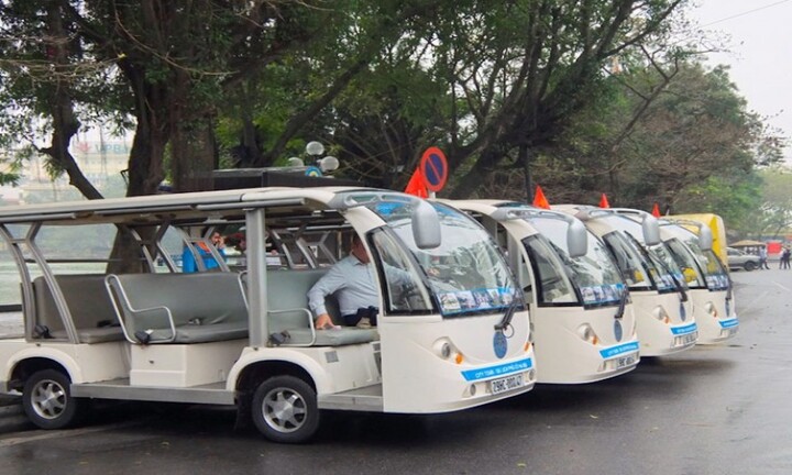 Đề xuất mở rộng khu vực triển khai xe điện 4 bánh vận chuyển hành khách