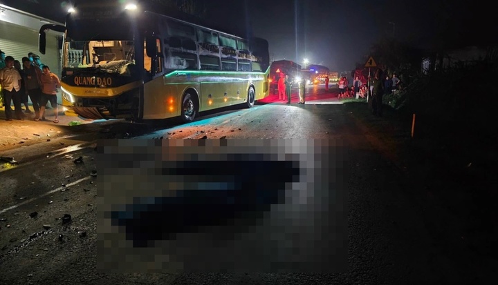 Tuyên Quang: Va chạm giữa xe khách và xe máy, 2 người thiệt mạng