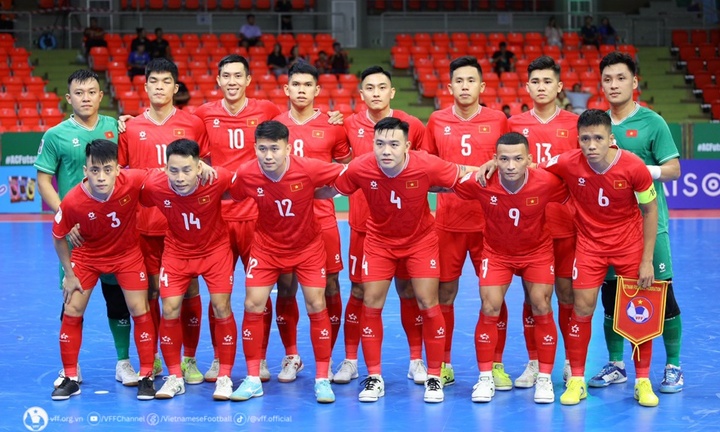 Futsal Việt Nam chia điểm đáng tiếc với Myanmar
