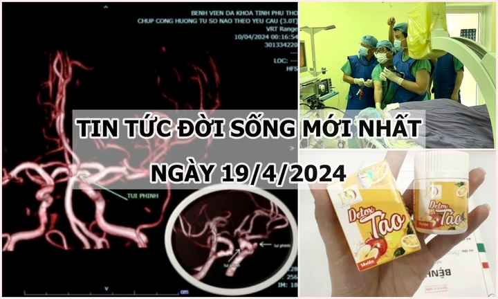 Tin tức đời sống ngày 19/4/2024: Khuyến cáo về sản phẩm Detox Táo hỗ trợ giảm cân