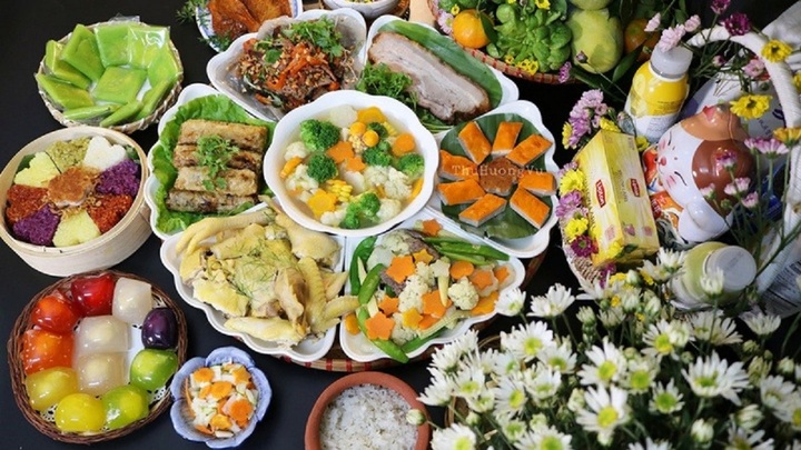 Thực đơn mâm cỗ 600k có gì?