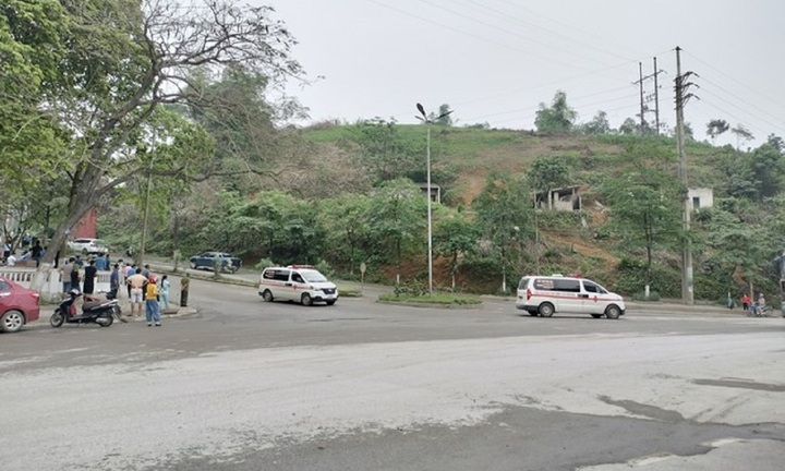 Hiện trường vụ tai nạn 7 người chết tại nhà máy xi măng Yên Bái