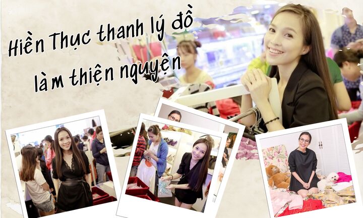 Ca sĩ Hiền Thục thanh lý trang phục, phụ kiện để làm từ thiện