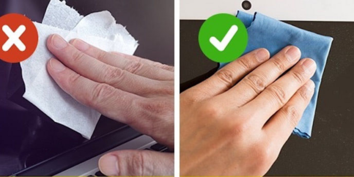 Lau màn hình tivi sạch bóng không bám bụi với bí quyết đơn giản 