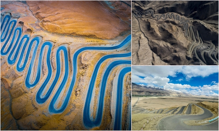 Tuyến đường “rồng đen” quanh co có tới 600 khúc cua, thách thức tay lái của tài xế