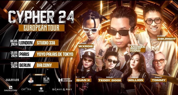 CYPHER24 - Mang nghệ thuật Việt Nam đến với thế giới