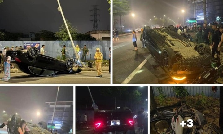 Ô tô Mercedes nằm 