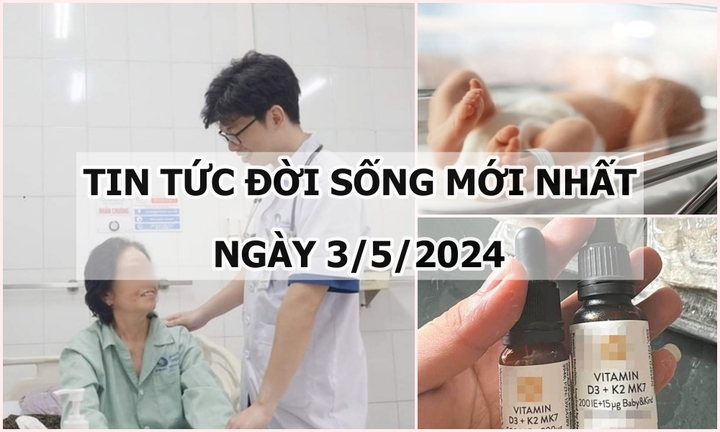 Tin tức đời sống ngày 3/5/2024: Mẹ phát hiện điều bàng hoàng khi thay tã cho con