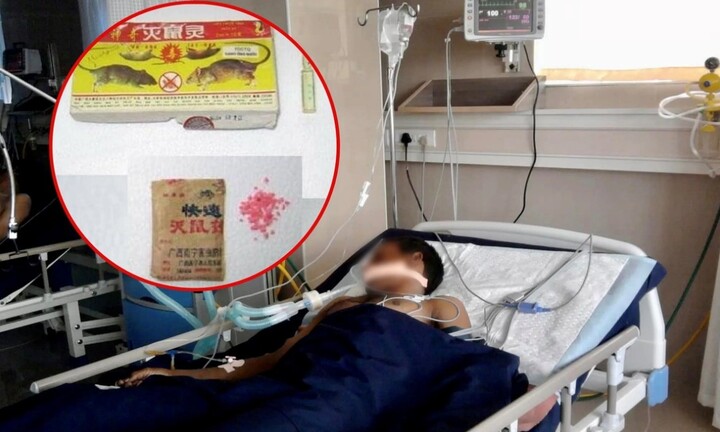 Mâu thuẫn với gia đình, người đàn ông uống thuốc diệt chuột tự tử