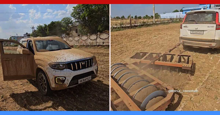 Video: Anh nông dân Ấn Độ đem xe SUV mới mua đi cày ruộng
