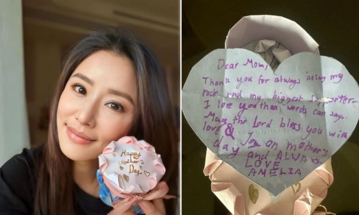 Con gái Lâm Tâm Như viết thư gửi mẹ nhân Mother's Day