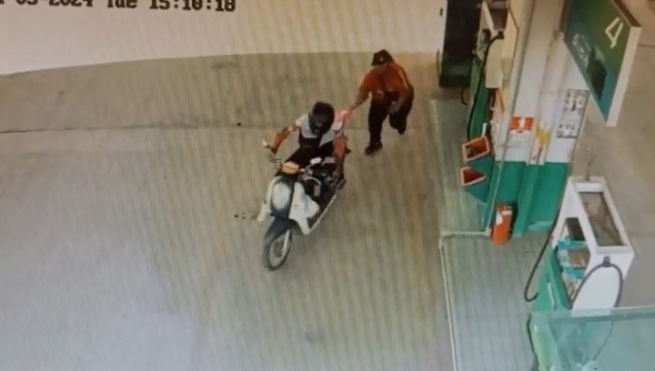 Đổ xăng không trả tiền, người đàn ông nhận cái kết đắng 