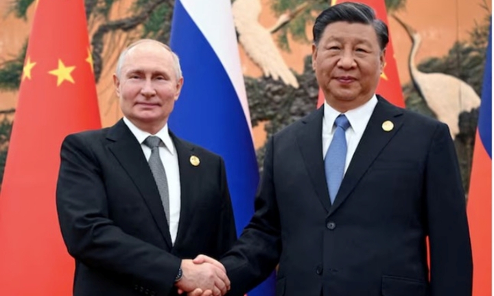 Tổng thống Putin bắt đầu chuyến thăm Trung Quốc