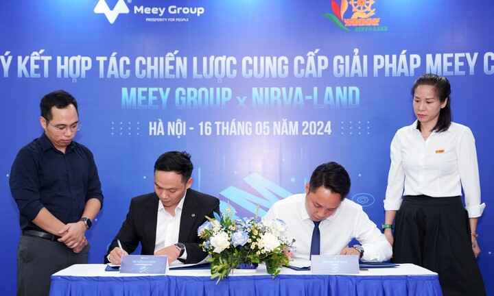 Nirva – Land tin tưởng hợp tác sử dụng nền tảng số Meey CRM