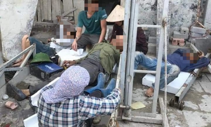 Vụ rơi thang máy tự chế ở Bắc Giang: Danh tính 7 nạn nhân bị thương