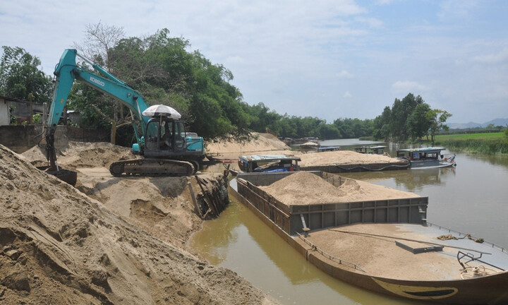 Quy định mới về hoạt động khai thác cát, sỏi trên sông