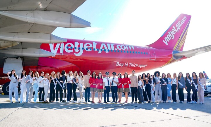 Vietjet đưa những thí sinh xuất sắc nhất Hoa hậu Hoàn vũ Australia đến với Việt Nam tươi đẹp