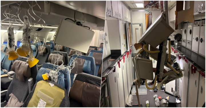 Hành khách kể lại khoảnh khắc máy bay của Singapore gặp nhiễu động mạnh 