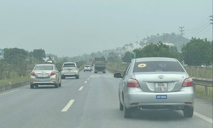 Xe tập lái có được đi vào đường cao tốc không?