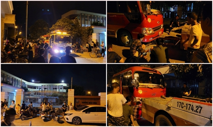 Hiện trường đau lòng vụ bé trai 5 tuổi tử vong do bị bỏ quên trên xe đưa đón ở Thái Bình