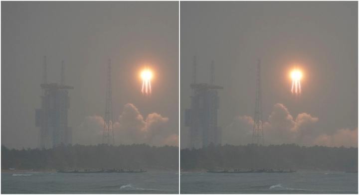 Tàu Hằng Nga 6 của Trung Quốc đáp thành công xuống Mặt trăng