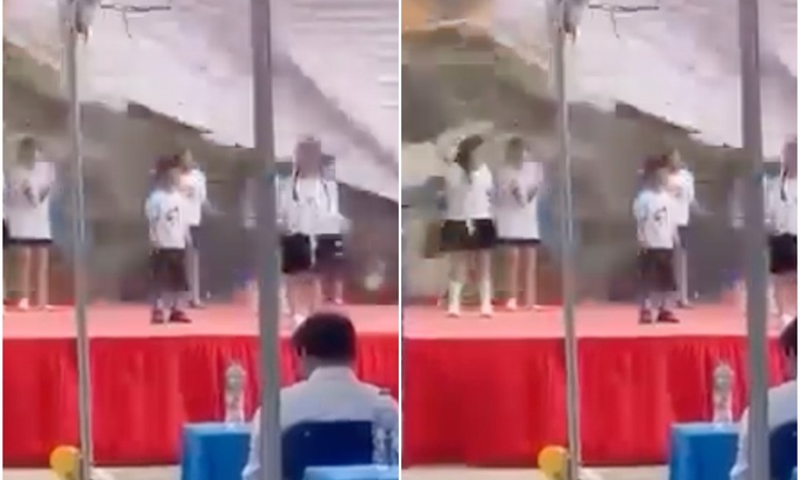 Vụ sân khấu đổ sập, 6 học sinh bị thương ở Hà Nội: Trưởng phòng GD&ĐT nói gì?