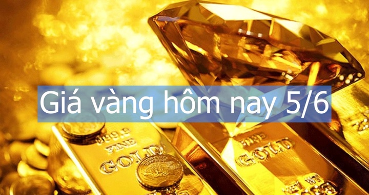 Giá vàng mới nhất hôm nay 5/6: Vàng thế giới quay đầu giảm mạnh