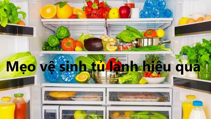 Gợi ý cách vệ sinh tủ lạnh hiệu quả