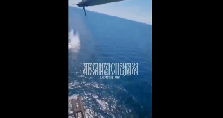 Trực thăng Nga bắn hạ USV cảm tử Ukraine trên Biển Đen