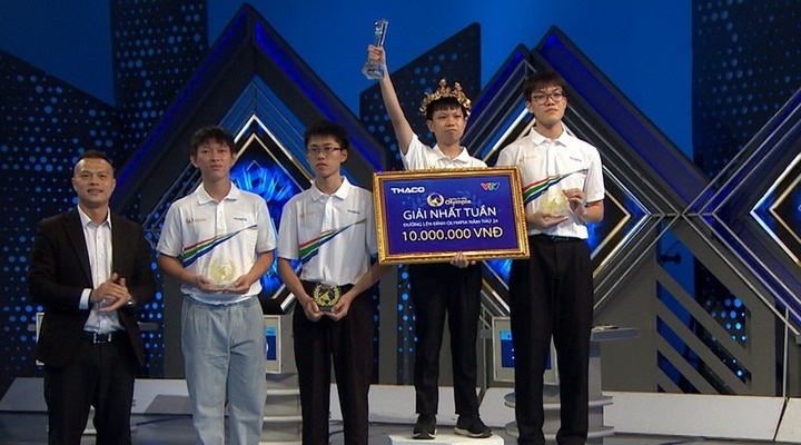 Nam sinh Bắc Giang xuất sắc giành vòng nguyệt quế Olympia nhờ chiến thuật