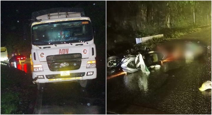 Vụ đôi nam nữ tử vong trên đèo: Tài xế xe tải thiếu quan sát, lấn làn đường