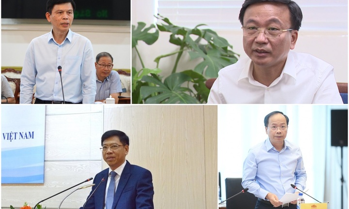 Chân dung 4 Thứ trưởng Bộ Giao thông Vận tải