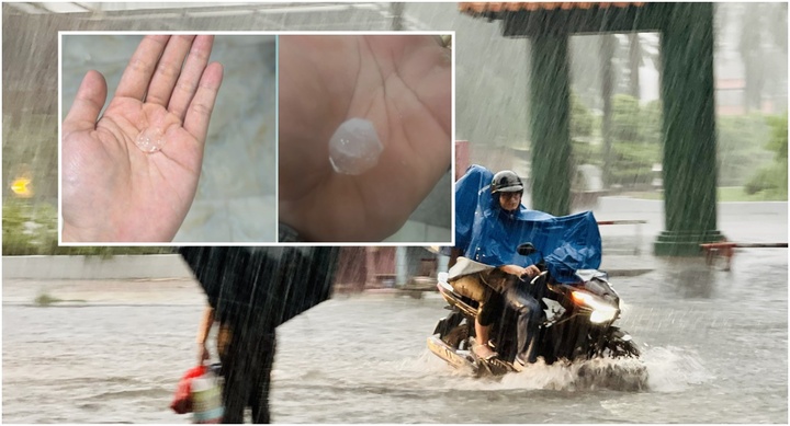 TP.HCM mưa trắng trời, có nơi xuất hiện mưa đá: Chuyên gia lý giải