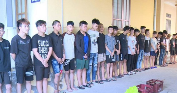 Lập nhóm chat trên mạng xã hội rồi tụ tập để giải quyết mâu thuẫn ở Thái Bình