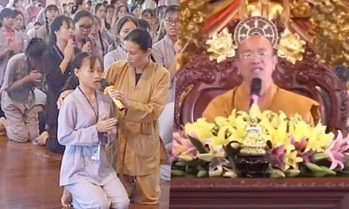 Báo cáo của chùa Ba Vàng về clip khóa tu mùa hè gây ồn ào trên mạng