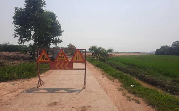 Sạt lở tại dự án cao tốc Bắc – Nam, 2 người thương vong