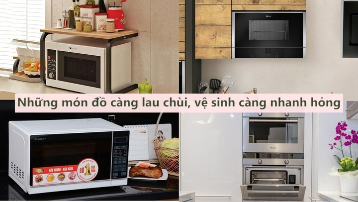 Những món đồ càng lau chùi, vệ sinh càng nhanh hỏng