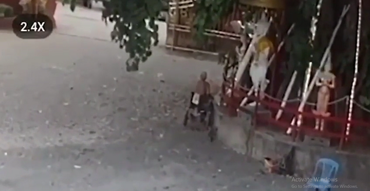 Ngồi dưới bóng cây bồ đề, cụ ông 88 tuổi gặp họa