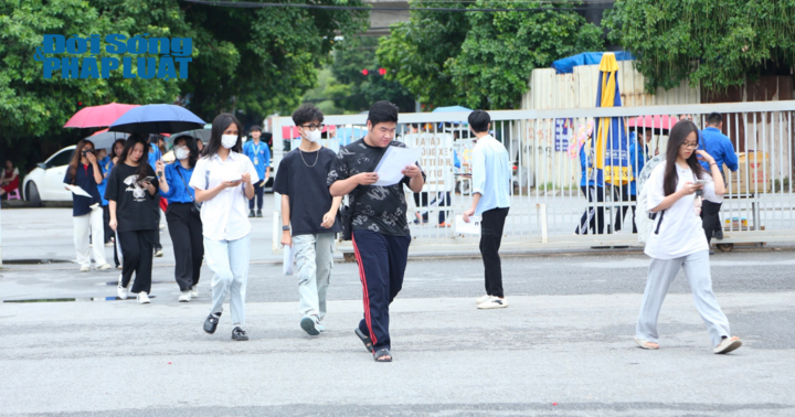 Sĩ tử Hà Nội tự tin, sẵn sàng bước vào kỳ thi tốt nghiệp THPT 2024