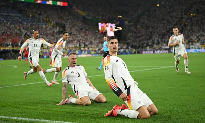 Italia trở thành cựu vương, Đức vào tứ kết EURO 2024