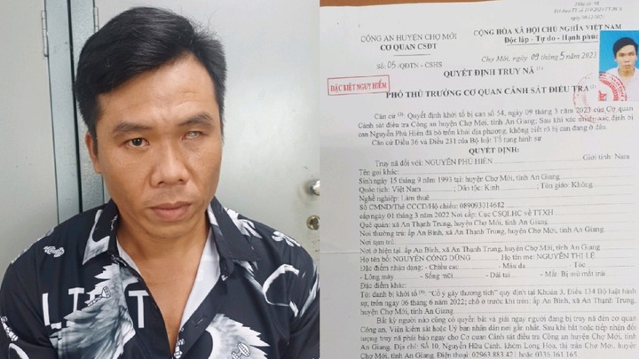 Chém người khác vì ghen tuông, người đàn ông ra đầu thú sau hơn 1 năm bỏ trốn