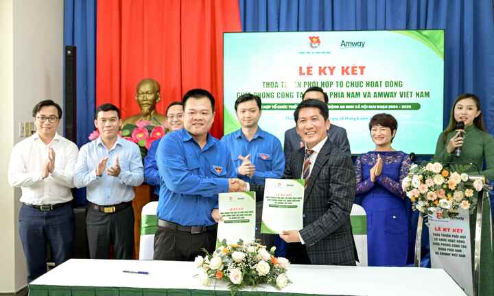 Amway Việt Nam cùng Trung ương Đoàn TNCS Hồ Chí Minh thực hiện hoạt động cộng đồng trên toàn quốc