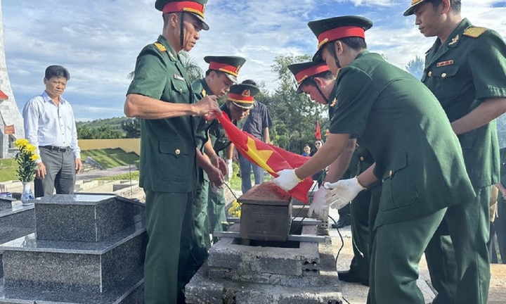 Đắk Nông tìm thấy hài cốt Liệt sĩ thuộc Tiểu đoàn 2, Trung đoàn 205