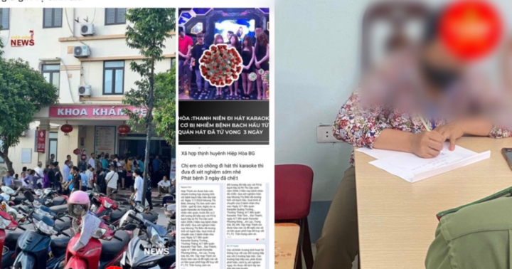 Tung tin về dịch bệnh bạch hầu, người phụ nữ ở Bắc Giang bị xử phạt