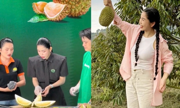 CEO nhãn hàng sầu riêng nói gì về tình trạng các đơn hàng trong phiên live 7/7?