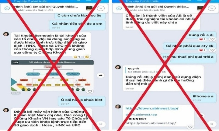 Đầu tư chứng khoán qua ứng dụn ABInvest, người phụ nữ ở Hà Nội mất hơn 1,4 tỷ
